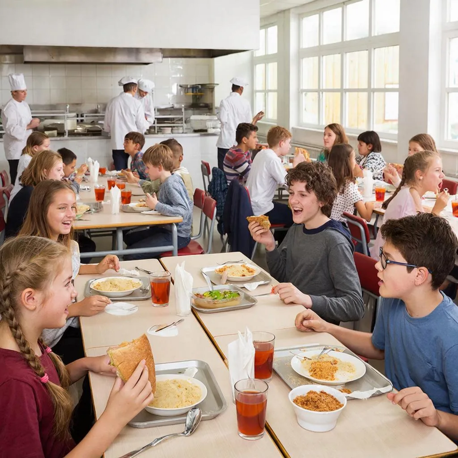 Опрос среди родителей учеников начальной школы по школьному питанию