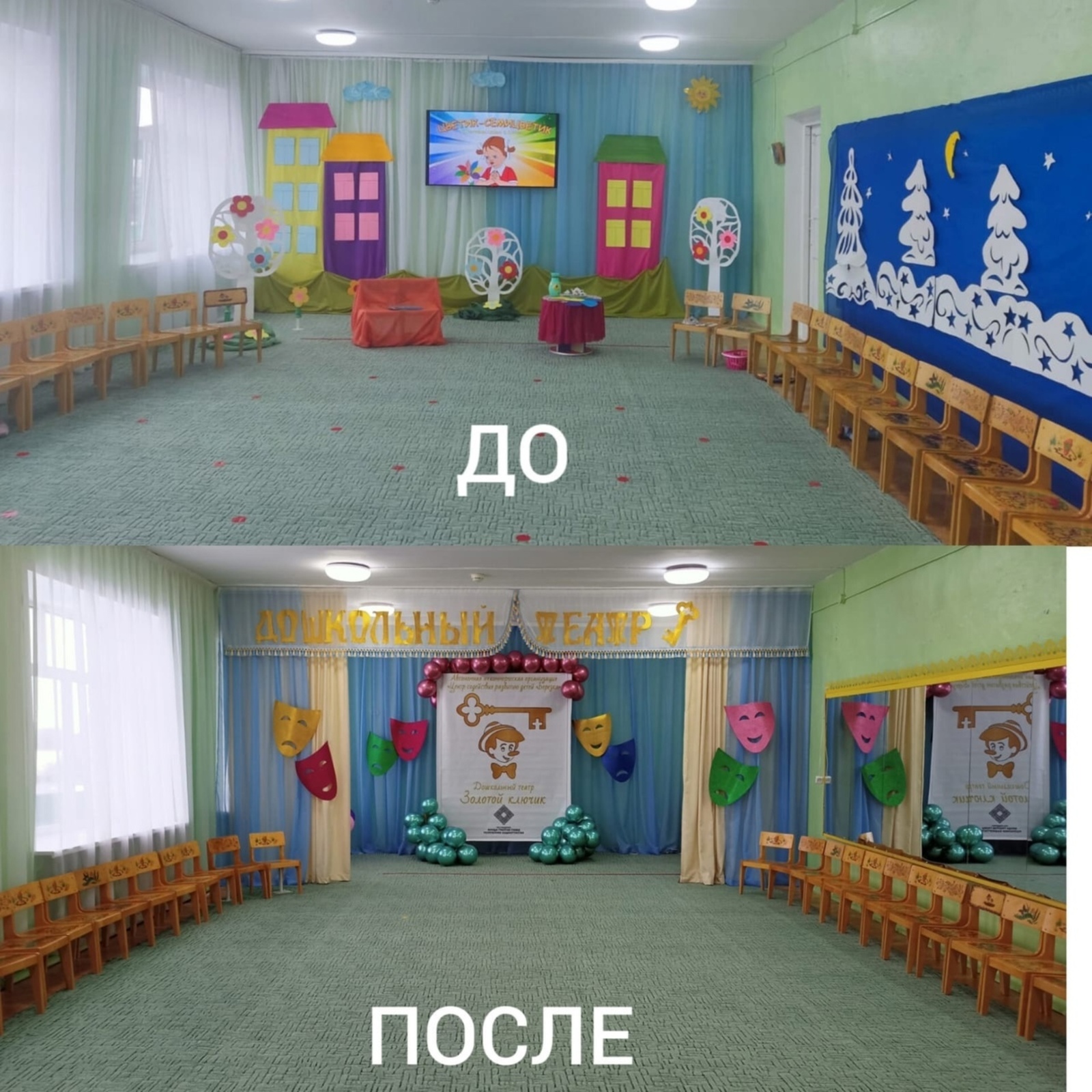 В «Березке»  завершился проект «Дошкольный театр "Золотой ключик"