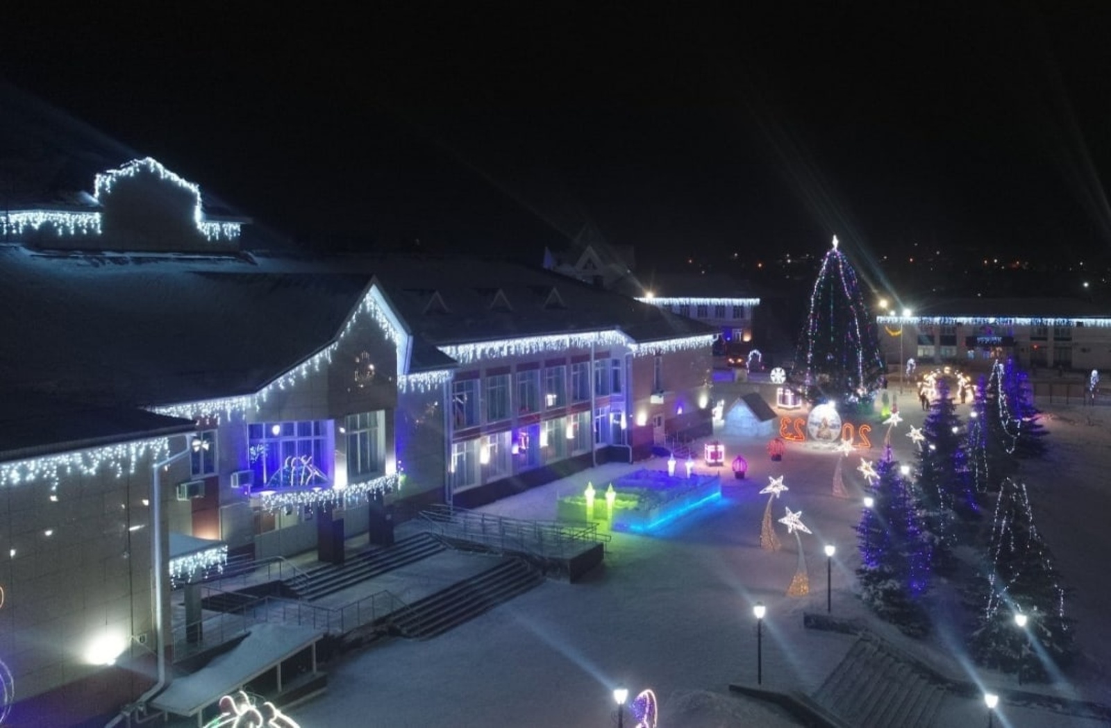 Татышлинский новогодний городок признан одним из лучших в Башкортостане!