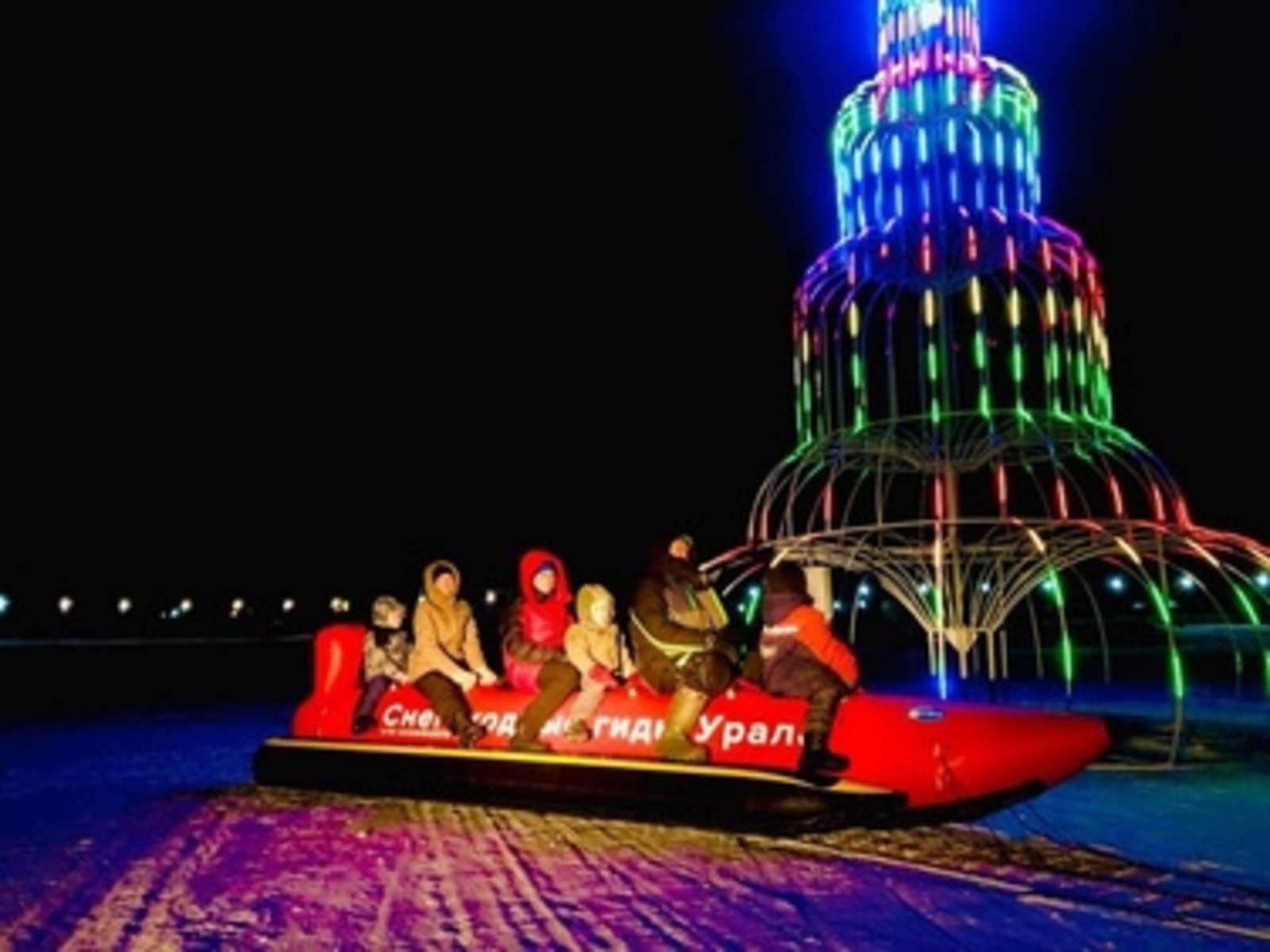 Зимний фонтан – на радость татышлинцам и гостям района!