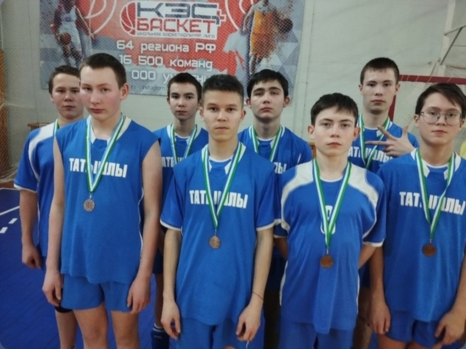 Юные волейболисты участвовали в финале Спартакиады школьников