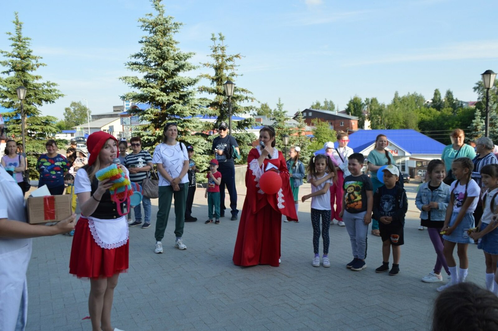 Для татышлинских школьников организовали программу "Волшебная страна детства"