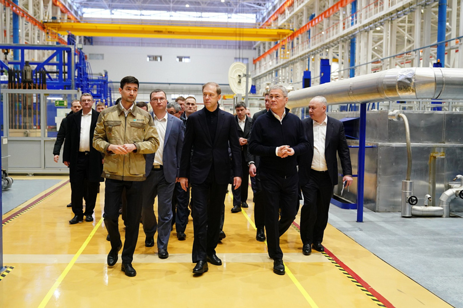 Денис Мантуров посетил ведущие  промышленные предприятия Башкортостана