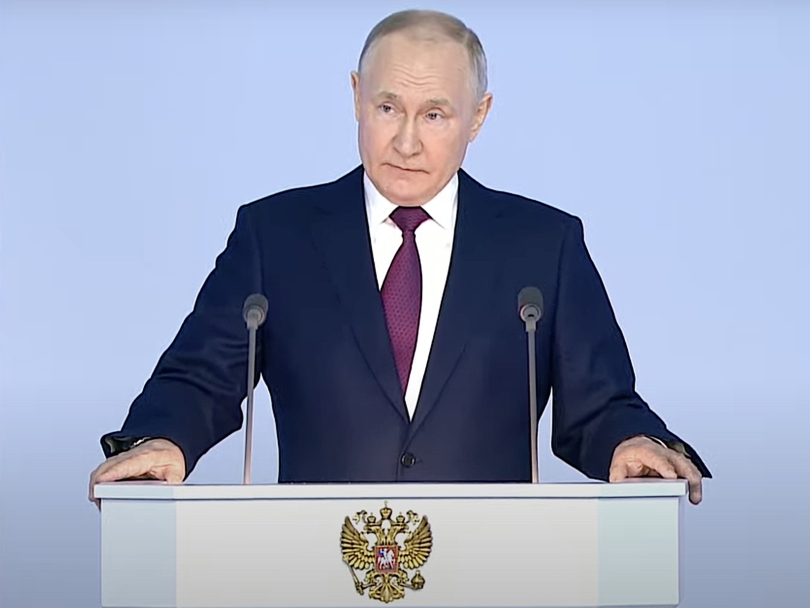 Владимир Путин поблагодарил народ России за мужество и решимость