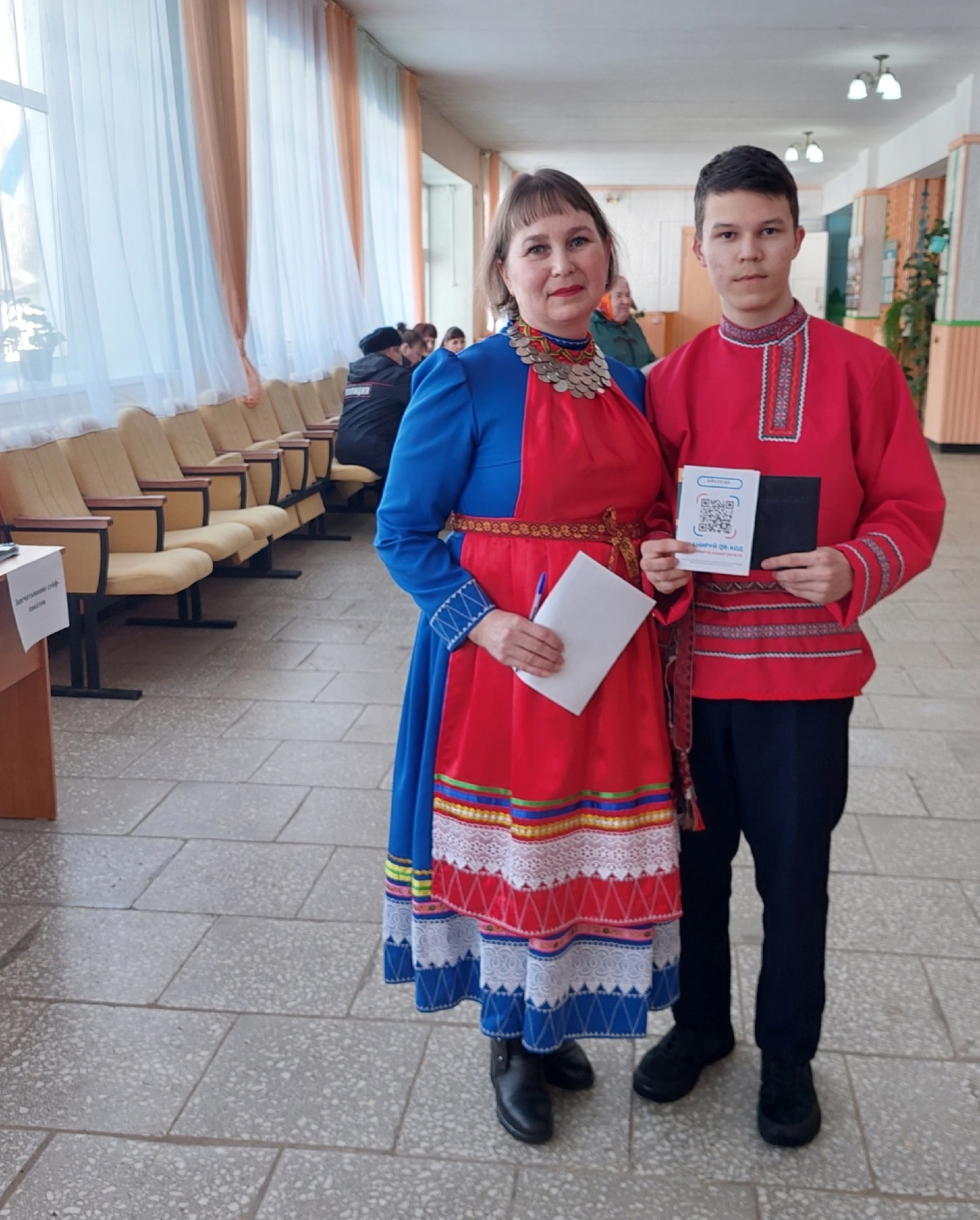 Выборы-2024: Татышлинцы голосуют в национальных костюмах!