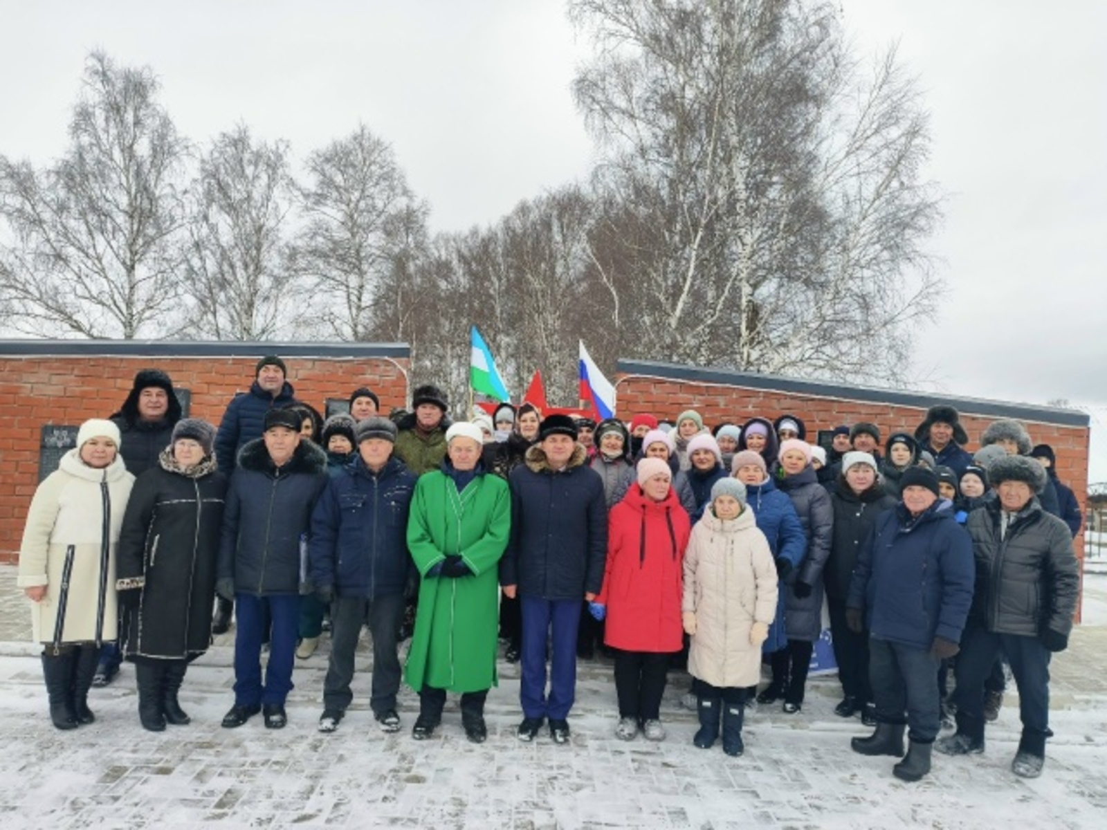 В с. Гарибашево состоялось открытие сквера Славы и Памяти.
